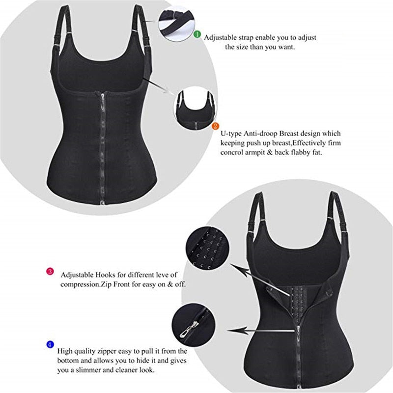 Waist Trainer Slimming Belt designed to shape and contour the waist, providing support and promoting a slimmer silhouette during workouts or daily activities.