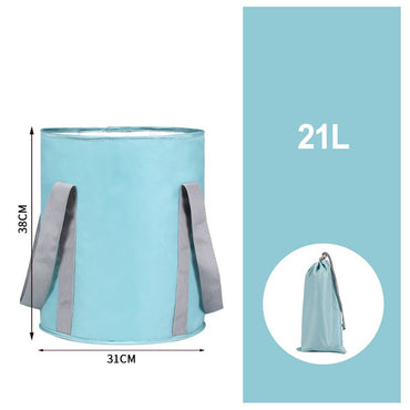 Collapsible Portable Foot Tub for easy foot soaking at home or on the go; durable, waterproof, and foldable for compact storage.