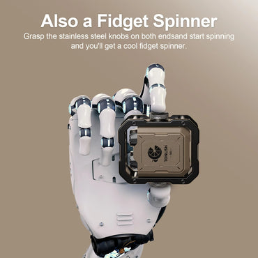 INVA-S 03 TWS Gaming Earbuds with HiFi stereo sound, low-latency Bluetooth, noise reduction, and unique rotating fidget design for enhanced comfort and gaming experience