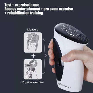 LED Digital Dynamometer hand grip strength trainer with ergonomic design, precision measurement, and bright LED display for tracking progress in fitness and rehabilitation