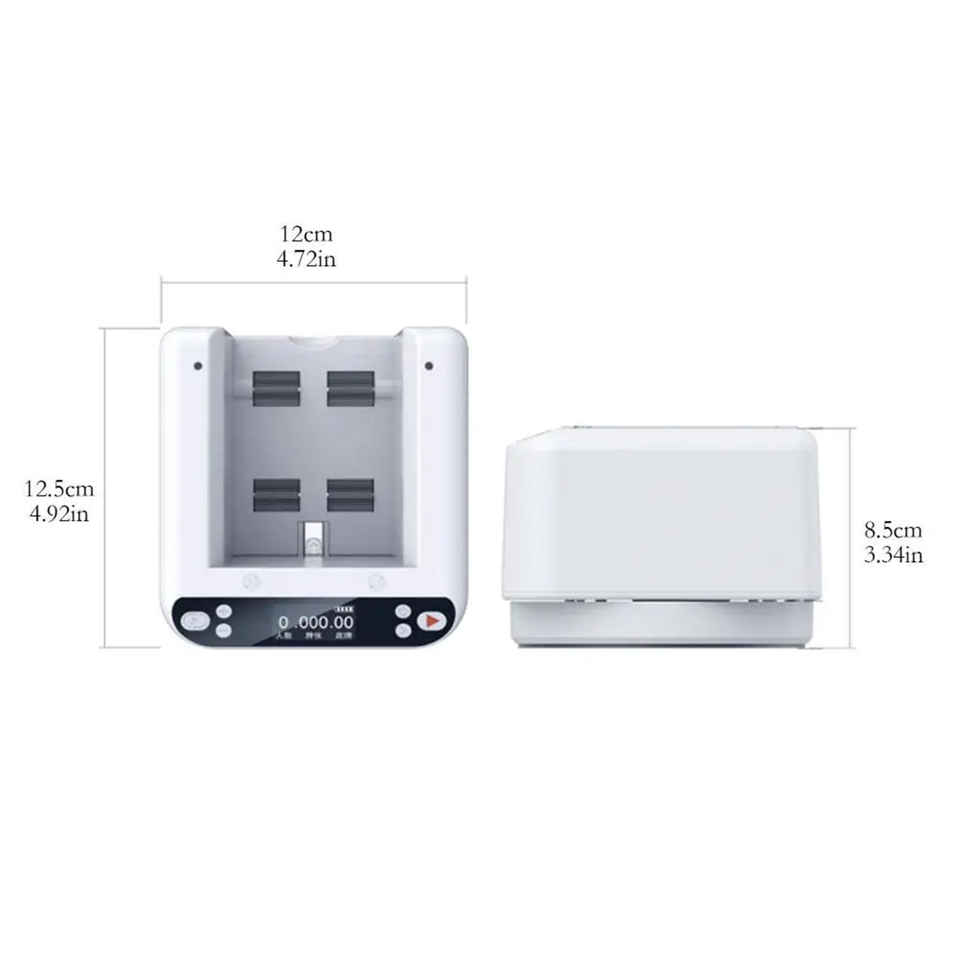 Automatic 360° rotating card dealer machine, fast and stable card dealing device for card games and poker.