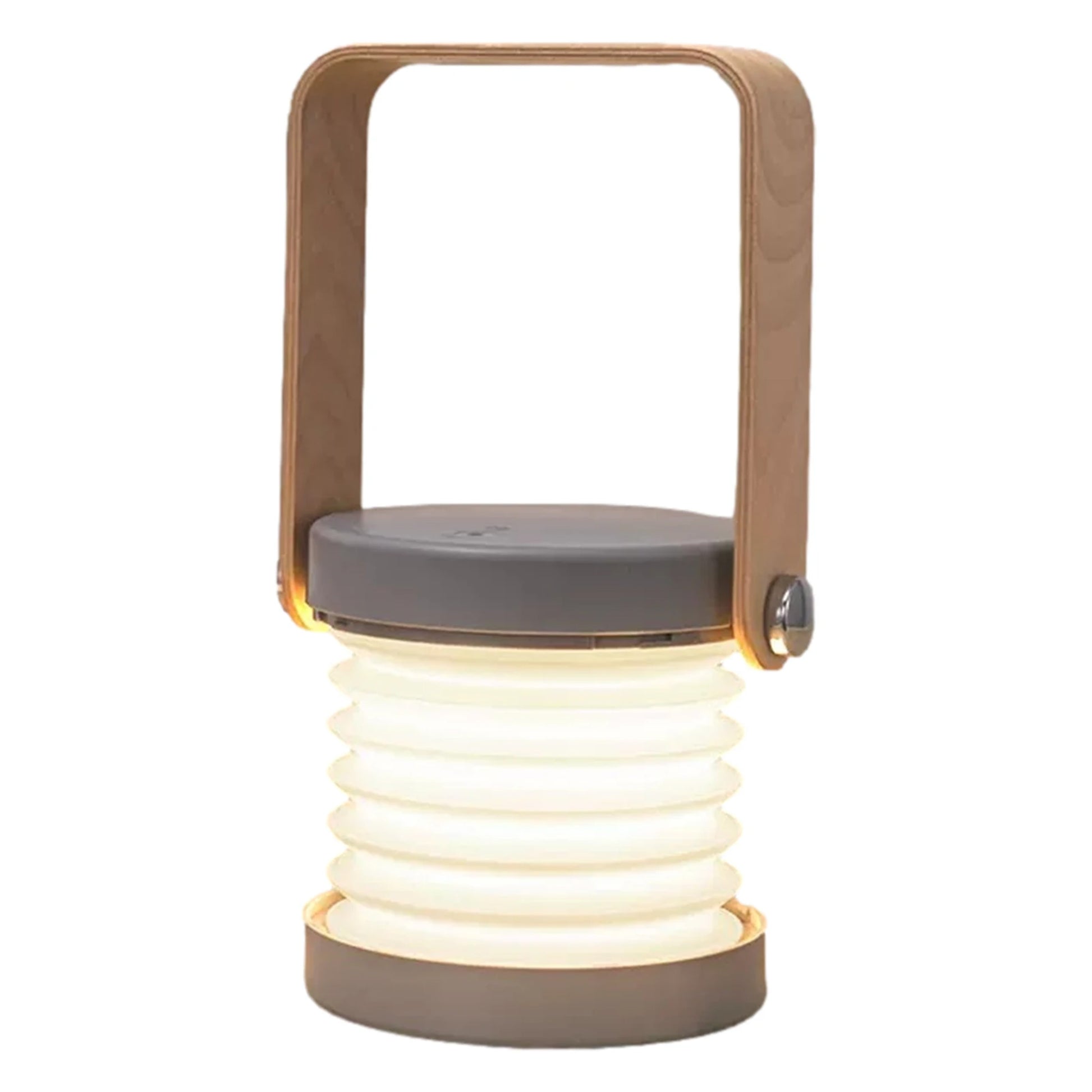 Portable Wooden Handle Bedside Light: A rechargeable, telescopic LED table lamp with a wooden handle, offering versatile and stylish lighting for bedside use, reading, or decoration.