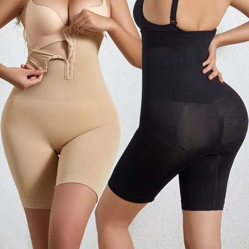 High waist flat belly shapewear for tummy control and slimming; comfortable stretch fabric provides firm support for a smooth, hourglass silhouette, perfect for daily wear or special occasions