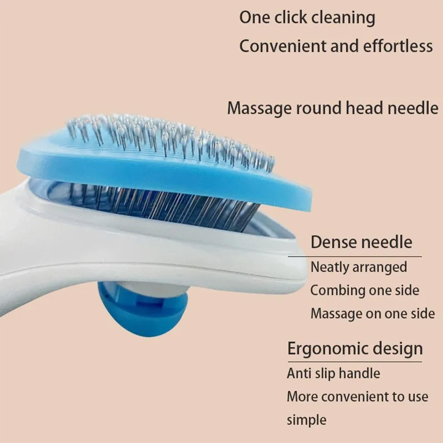 Multi-Purpose Pet Grooming Brush