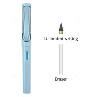 Inkless Eternal Pencil with erasable tip, eco-friendly and durable design for endless writing and sketching without the need for refills