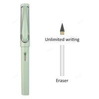 Inkless Eternal Pencil with erasable tip, eco-friendly and durable design for endless writing and sketching without the need for refills