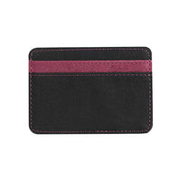 Ultra Thin PU Leather Mini Wallet for men with a sleek design, magic zipper, coin pouch, and card slots for a compact, practical solution.