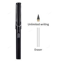 Inkless Eternal Pencil with erasable tip, eco-friendly and durable design for endless writing and sketching without the need for refills