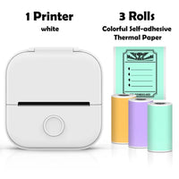 Compact Phomemo M08F A4 portable thermal printer with wireless Bluetooth connectivity, A4 thermal paper compatibility, and a lightweight design for on-the-go, ink-free printing.