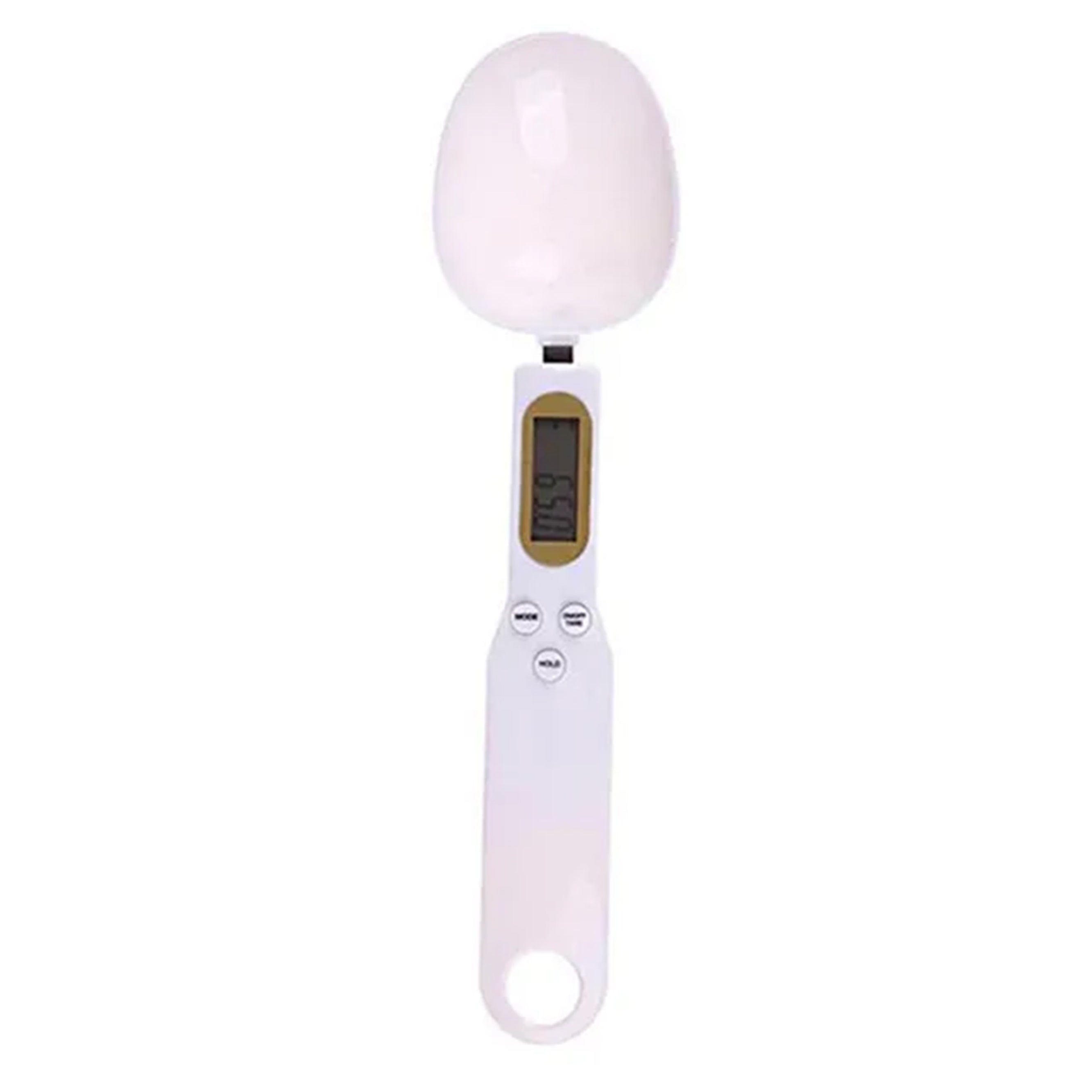 Digital mini spoon scale with LCD display, precise kitchen tool for measuring small food quantities accurately