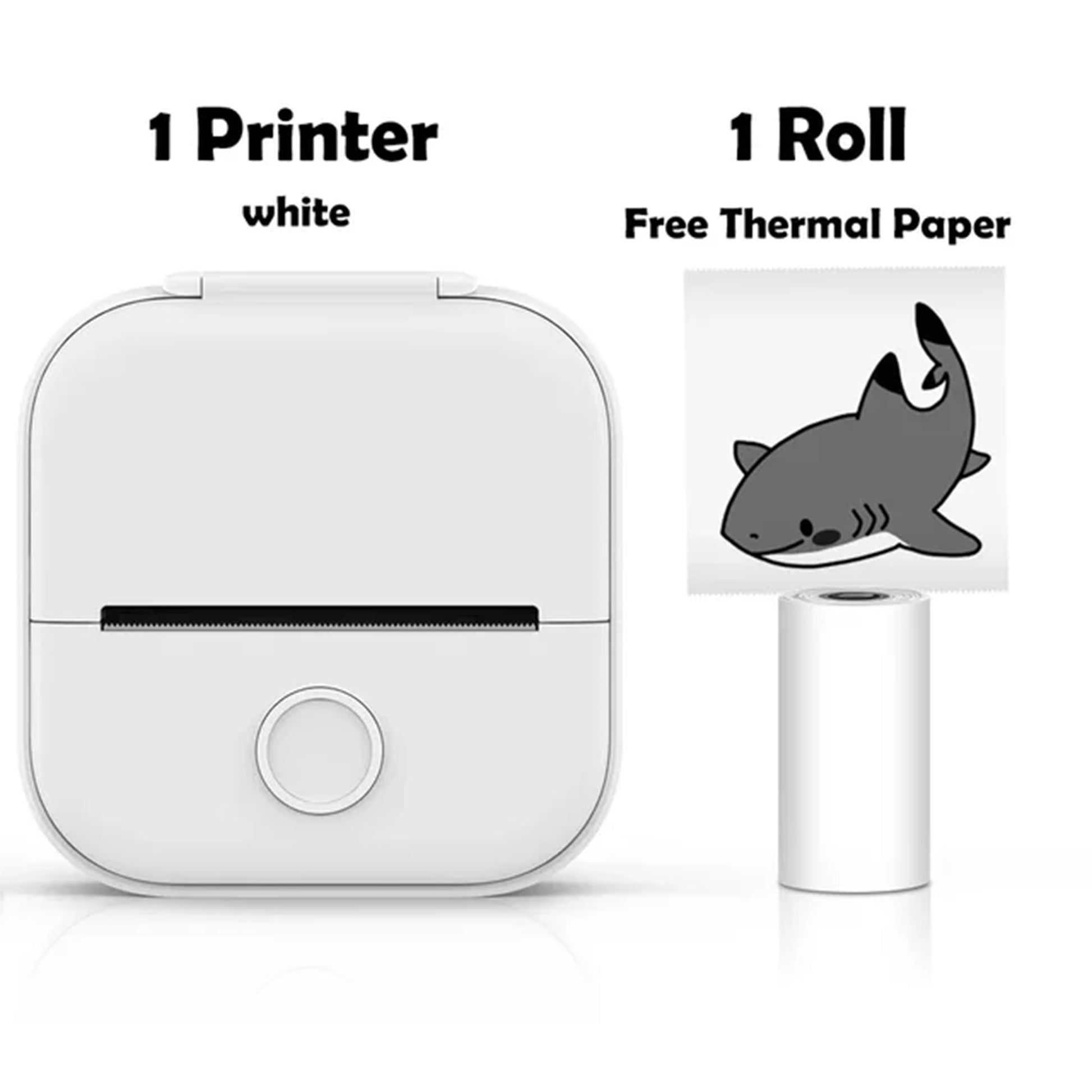 Compact Phomemo M08F A4 portable thermal printer with wireless Bluetooth connectivity, A4 thermal paper compatibility, and a lightweight design for on-the-go, ink-free printing.