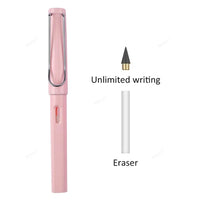 Inkless Eternal Pencil with erasable tip, eco-friendly and durable design for endless writing and sketching without the need for refills