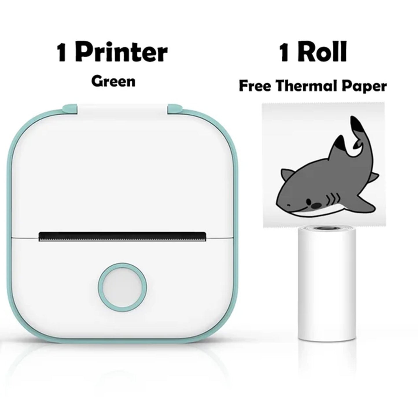 Compact Phomemo M08F A4 portable thermal printer with wireless Bluetooth connectivity, A4 thermal paper compatibility, and a lightweight design for on-the-go, ink-free printing.