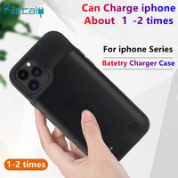 Power Bank Charging Case for iPhone: A slim, protective case with a built-in power bank that extends battery life for iPhone models from 7 to 15 Pro Max.