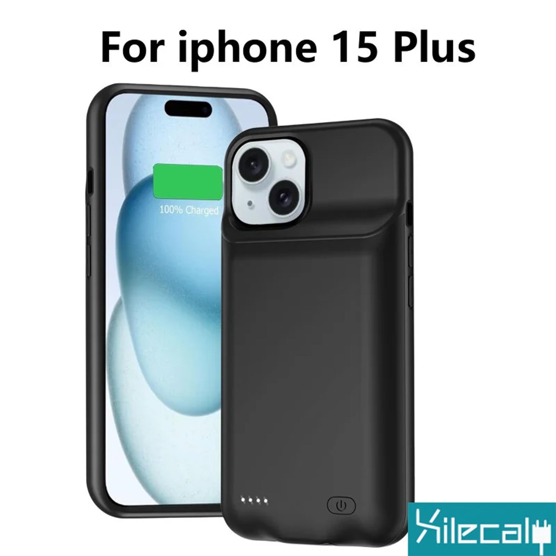 Power Bank Charging Case for iPhone: A slim, protective case with a built-in power bank that extends battery life for iPhone models from 7 to 15 Pro Max.